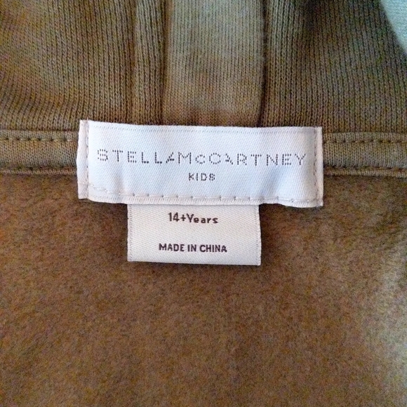 NWOT STELLA MCCARTNEY Kids Green Monster Zip-up Hoodie - Picture 8 of 16